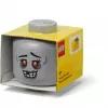Głowa do przechowywania 'Zombie' mini by room copenhagen — kompatybilny z LEGO pojemnik do przechowywania, szary