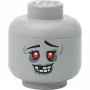 Room Copenhagen LEGO Storage Head „Zombie” mały szary – pojemnik do przechowywania zabawek