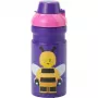 Butelka do picia room copenhagen Bee — 0,39 L, fioletowo-różowa, motyw LEGO