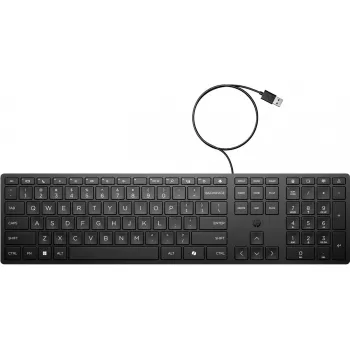 Klawiatura przewodowa HP 320K WD L96909-031, układ UK