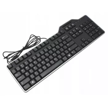 Klawiatura przewodowa Dell CWFJ4 USB, 104 klawisze, pełnowymiarowa, złącze USB-A