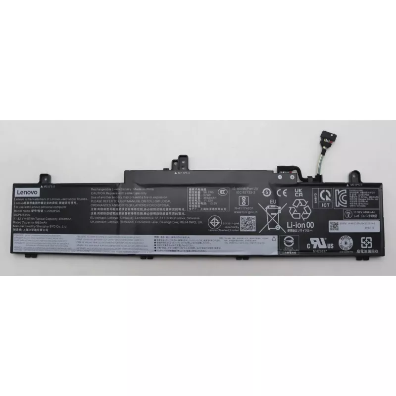 Bateria do laptopa Lenovo 57Wh 3-ogniwowa litowo-jonowa 5B11N46031 do kompatybilnych notebooków Lenovo