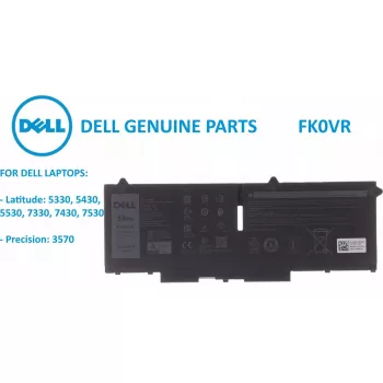 Bateria do laptopa Dell DR02P litowo-jonowa 54 Wh do kompatybilnych notebooków Dell