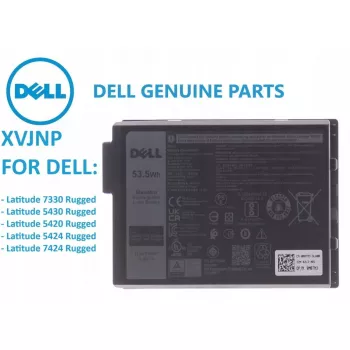 Bateria do laptopa Dell XVJNP 53,5 Wh 3-ogniwowa litowo-jonowa do kompatybilnych notebooków Dell