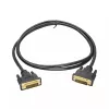 Akyga AK-AV-02 kabel DVI-I Dual Link 24+5 pin, 1,8 m, czarny