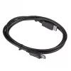 Kabel DisplayPort Akyga AK-AV-10, męski–męski, pozłacane wtyki, 1,8 m, czarny