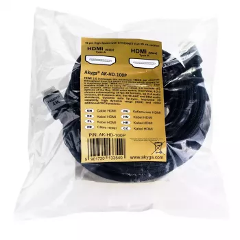 Kabel HDMI Akyga AK-HD-100P 10m