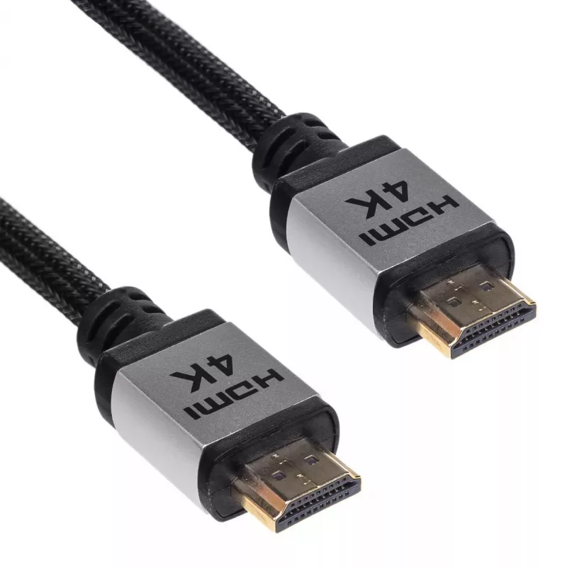 Akyga AK-HD-100P kabel HDMI 2.0 w oplocie, seria PRO, 10 m, czarny