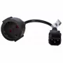 Kabel zasilający Akyga AK-PC-10A — CEE7/4 do IEC, 0,15 m, 10 A, 250 V, czarny