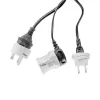 Zasilacz Akyga AK-AD-61 — wewnętrzny 110–240 V, kompaktowy biały 48×48×86 mm