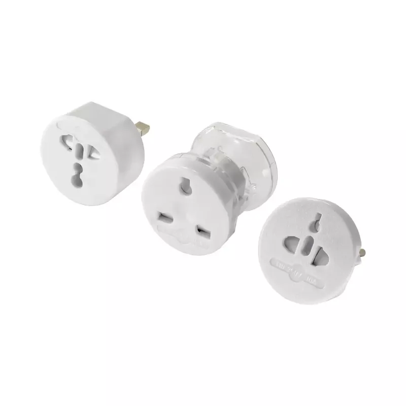 Zasilacz Akyga AK-AD-61 — wewnętrzny 110–240 V, kompaktowy biały 48×48×86 mm