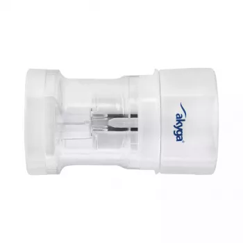 Zasilacz Akyga AK-AD-61 — wewnętrzny 110–240 V, kompaktowy biały 48×48×86 mm