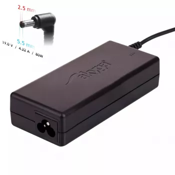 Zasilacz Akyga AK-ND-72 80 W wewnętrzny czarny do drukarki