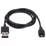 Ładowarka Akyga AK-SW-17 wewnętrzna USB 5V 1m Czarna Smartwatch