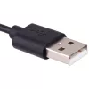 Akyga AK-SW-18 kabel USB do ładowania z klipsem do Garmin Forerunner 230 / 235 / 630 / 645 / 735XT, 1 m, czarny