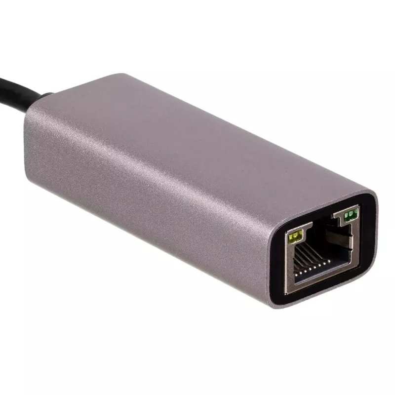 Adapter sieciowy na USB Akyga AK-AD-65 — RJ-45 na USB 3.2 Gen 1 (1 Gbit/s)