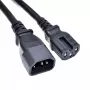 Kabel zasilający Akyga AK-UP-06 1,8 m IEC C14 C15 250 V