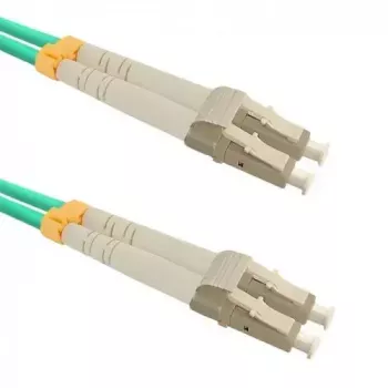 Kabel światłowodowy QOLTEC InfiniBand 54346 — OM4, LC–LC, 5 m, zielony