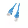 Kabel sieciowy Lanberg PCU5-10CC-0300-B U/UTP Cat5e 3m Niebieski
