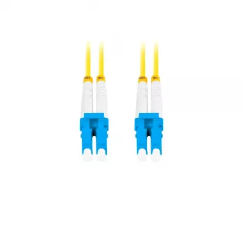 Kabel patchcord światłowodowy LANBERG FO-LULU-SD11-0050-YE 5 m, G.657.A1, LC–LC, żółty