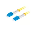 Kabel patchcord światłowodowy LANBERG FO-LULU-SD11-0050-YE 5 m, G.657.A1, LC–LC, żółty