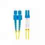 Kabel światłowodowy LANBERG FO-SULU-SD11-0020-YE, 2 m, G.657.A1, SC na LC, żółty