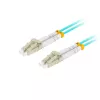 Kabel światłowodowy LANBERG FO-LULU-MD31-0050-TQ, OM3, LC–LC, 5 m, Aqua