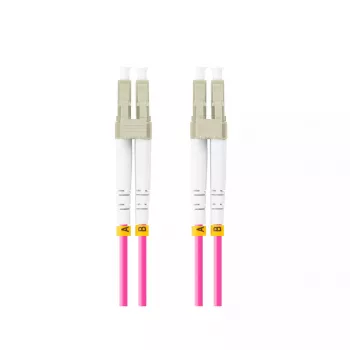 Kabel światłowodowy LANBERG FO-LULU-MD41-0020-VT 2 m OM4 LC–LC fioletowy