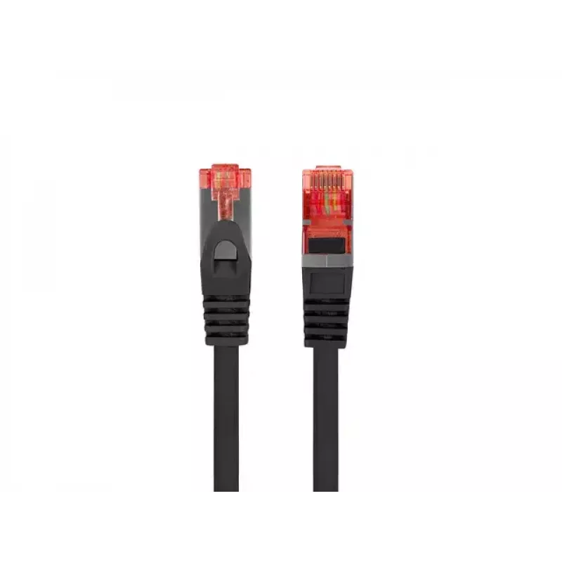 Kabel sieciowy Lanberg PCF6-10CU-0025-BK RJ-45 Cat6 0,25 m Czarny