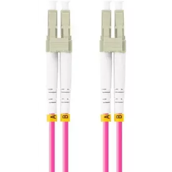 Kabel światłowodowy LANBERG FO-LULU-MD41-0150-VT 15 m OM4 LC/UPC - LC/UPC full duplex
