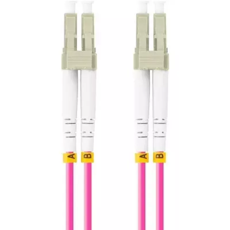 Kabel światłowodowy LANBERG FO-LULU-MD41-0150-VT 15 m OM4 LC/UPC - LC/UPC full duplex