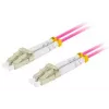 Kabel światłowodowy LANBERG FO-LULU-MD41-0150-VT 15 m OM4 LC/UPC - LC/UPC full duplex