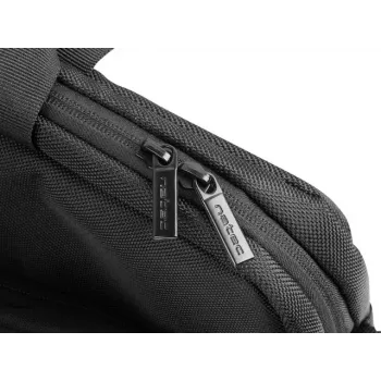 Aktówka NATEC Nanger 39,6 cm 15,6 cala Czarna