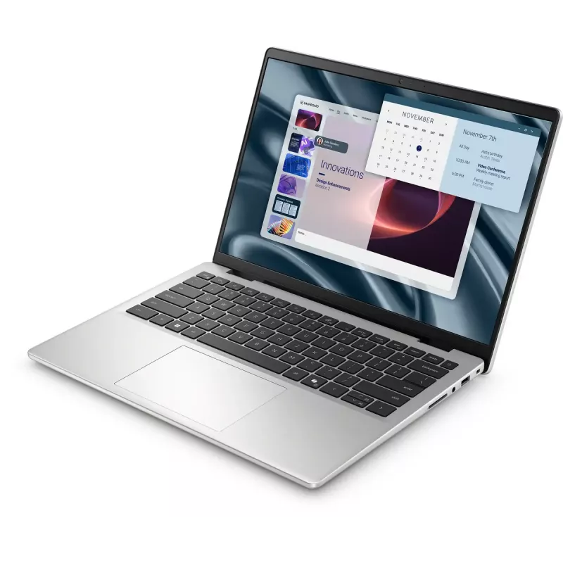 Laptop Dell Pro 14 Essential PV14250 — 14 cali (1920×1200) Full HD+, Intel Core 5 220U, 16 GB DDR5, 512 GB SSD, Windows 11 Pro, srebrny