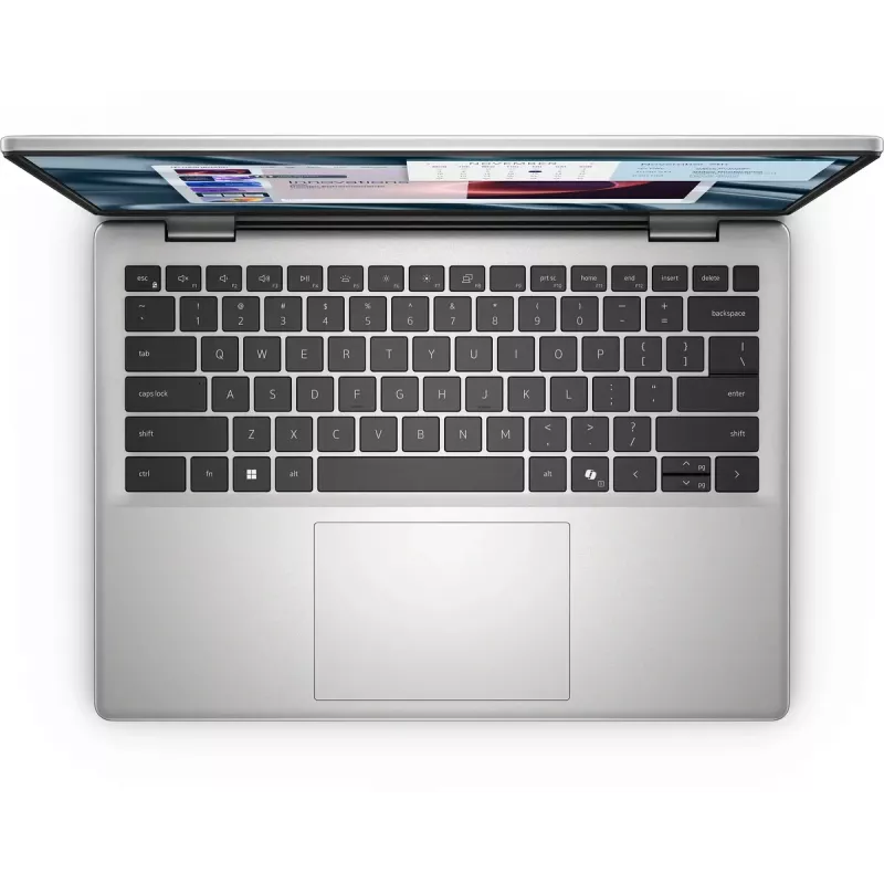 Laptop Dell Pro 14 Essential PV14250 — 14 cali (1920×1200) Full HD+, Intel Core 5 220U, 16 GB DDR5, 512 GB SSD, Windows 11 Pro, srebrny