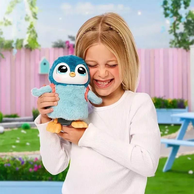 Interaktywna zabawka Cobi Little Live Pets Chodzący Pingwin Kiwaczek MO-26535, zasilany bateriami chodzący zwierzak