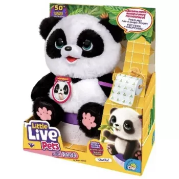 Interaktywna pluszowa zabawka Cobi Little Live Pets Panda – interaktywna pluszowa panda