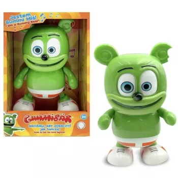 Interaktywna figurka Cobi Gummy Bear Jestem Gummi Mi - zasilana bateriami zabawka mówiąca