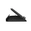 Podstawka pod laptop KRUX KRX0034 — regulowana wysokość, przenośna aluminiowa konstrukcja