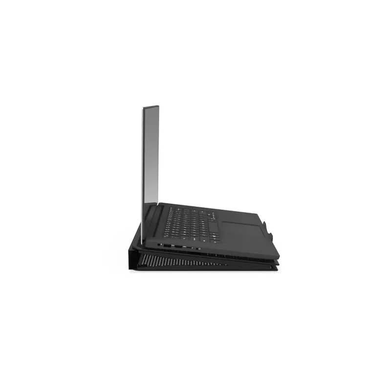 Podstawka pod laptop KRUX KRX0034 — regulowana wysokość, przenośna aluminiowa konstrukcja