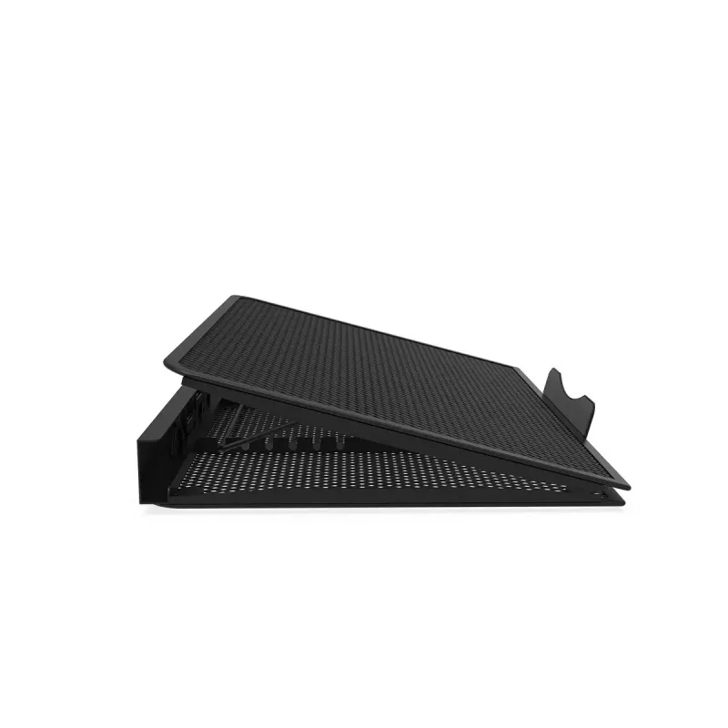 Podstawka pod laptop KRUX KRX0034 — regulowana wysokość, przenośna aluminiowa konstrukcja