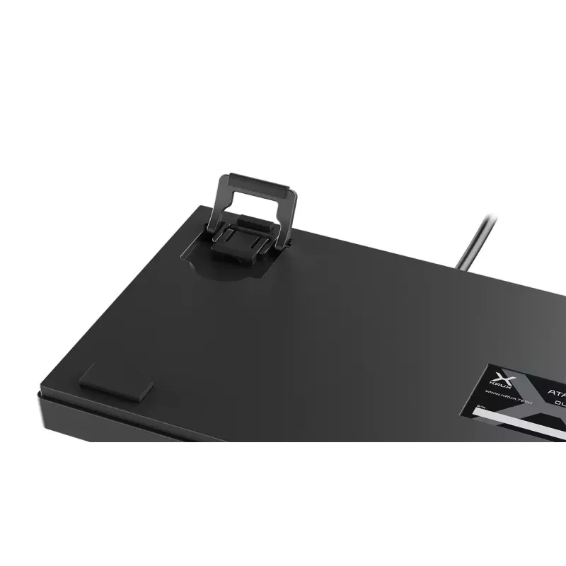 Klawiatura KRUX Atax PRO RGB Gaming USB QWERTY Angielska Czarna Tenkeyless Mechaniczna