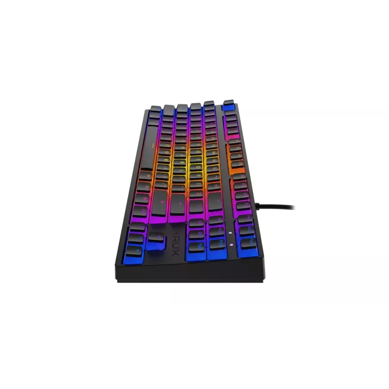 Klawiatura KRUX Atax PRO RGB Gaming USB QWERTY Angielska Czarna Tenkeyless Mechaniczna