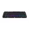 Klawiatura ENDORFY Thock 75% Wireless czerwony mechaniczna RGB LED czarna