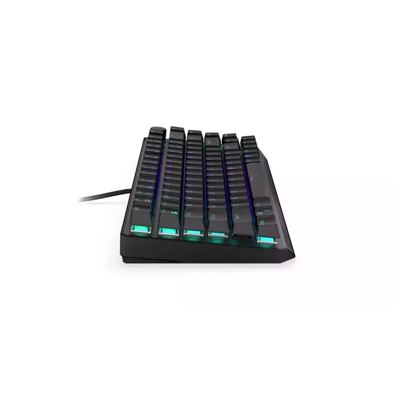 Klawiatura ENDORFY Thock 75% Wireless czerwony mechaniczna RGB LED czarna
