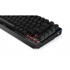 Klawiatura ENDORFY Thock 75% Wireless czerwony mechaniczna RGB LED czarna