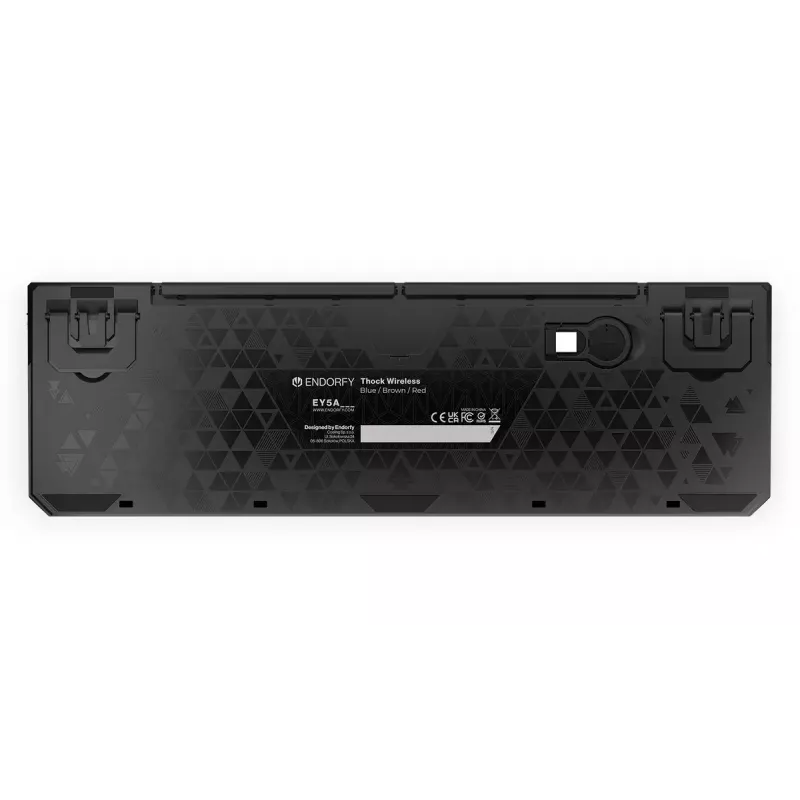Klawiatura gamingowa ENDORFY Thock RF Wireless USB mechaniczna RGB czarna