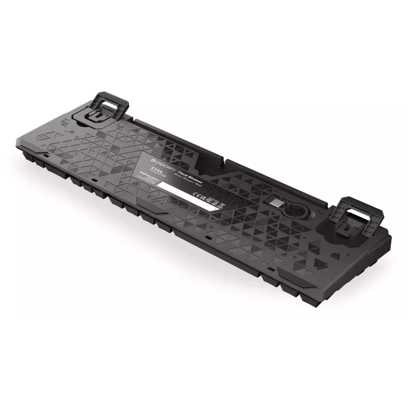 Klawiatura gamingowa ENDORFY Thock RF Wireless USB mechaniczna RGB czarna