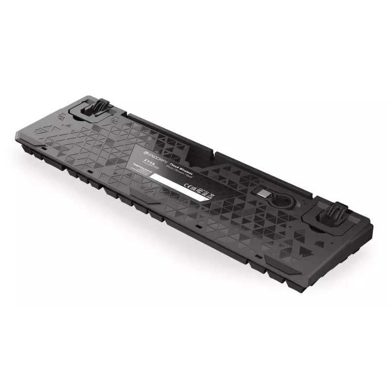 Klawiatura gamingowa ENDORFY Thock RF Wireless USB mechaniczna RGB czarna