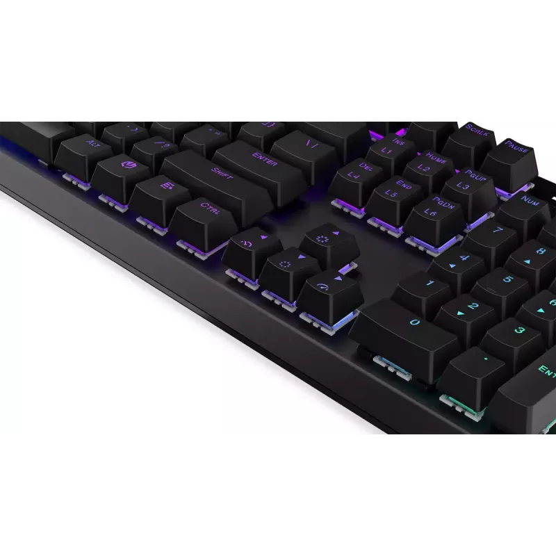 Klawiatura gamingowa ENDORFY Thock RF Wireless USB mechaniczna RGB czarna